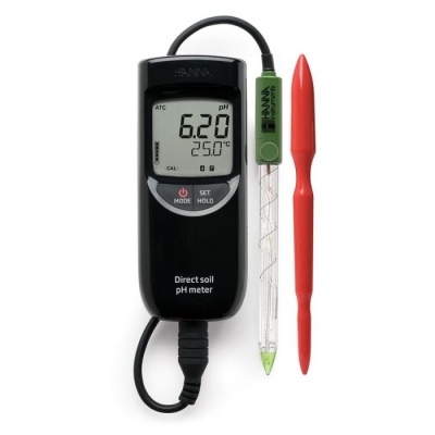 HI99121 Direct Soil Measurement pH Portable Meter 