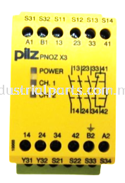 PILZ 774310 PNOZ X3 24VAC 24VDC 3no 1nc 1so