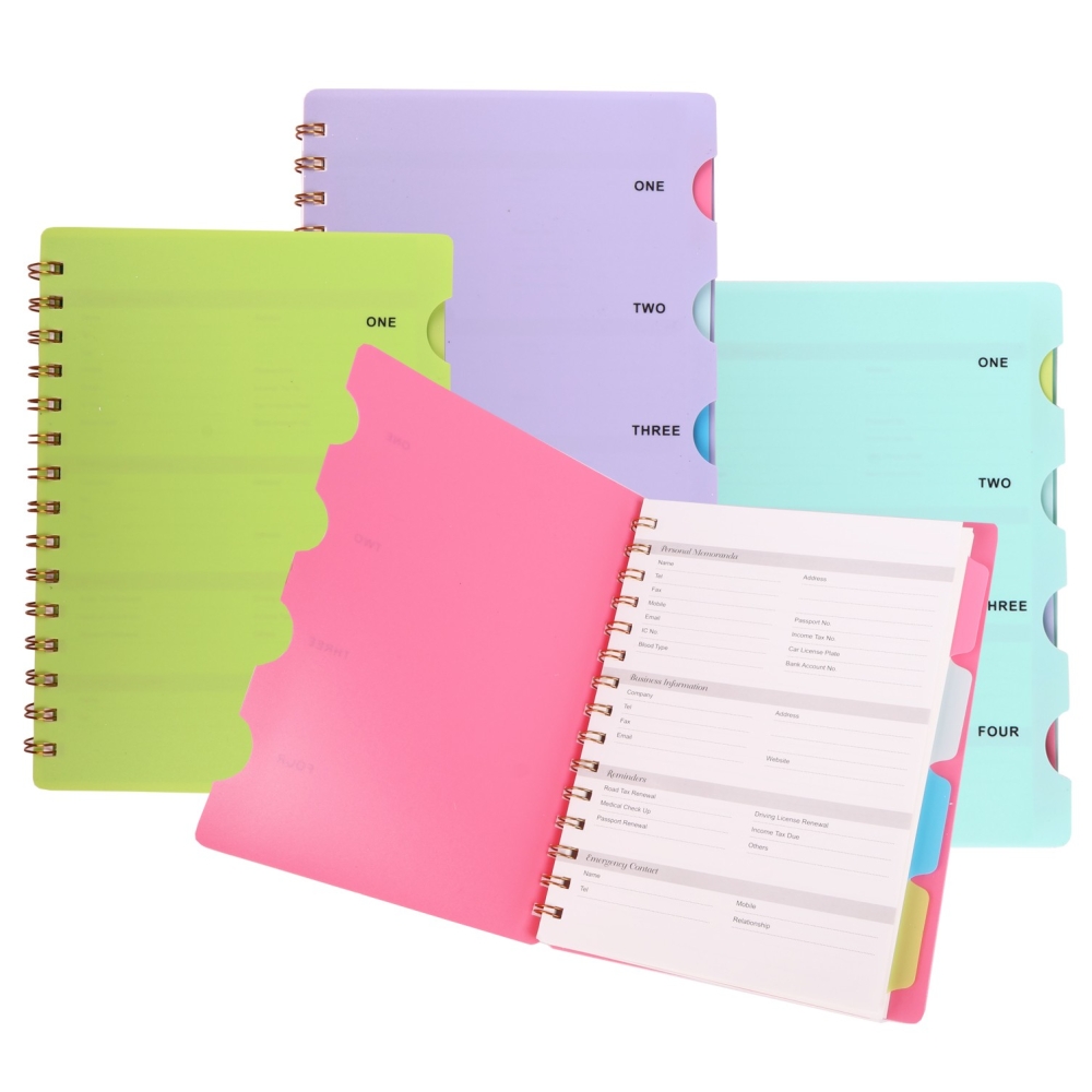 NB 2790 Notebook with Divider Notebook Notebook & Organizer Malaysia ...