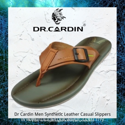 Dr Cardin Extra Size Men Casual Faux Leather Sandal-DC-8091-TAN Colour