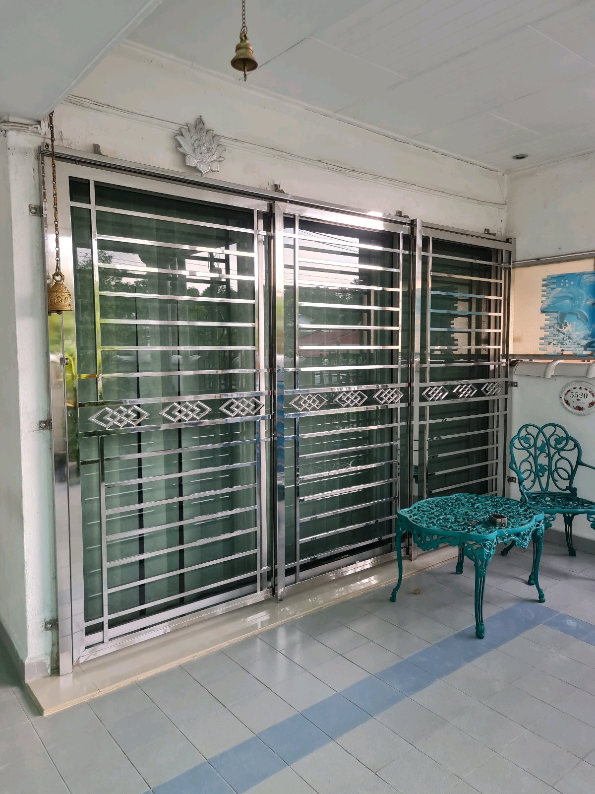 Stainless Steel Sliding Door