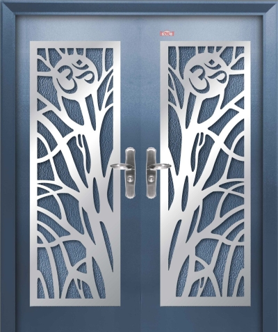 Blue Security Door - AP6-SS62