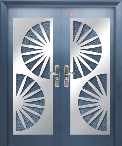 Blue Security Door - AP6-SS885