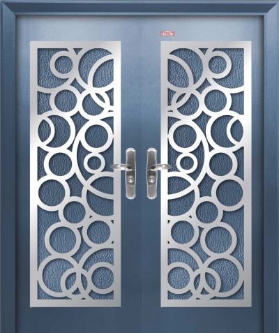 Blue Security Door - AP6-SS990