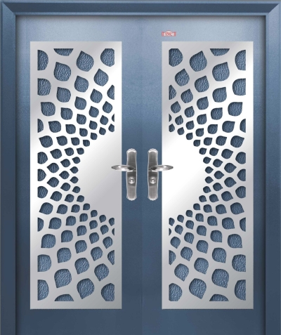 Blue Security Door - AP6-SS875