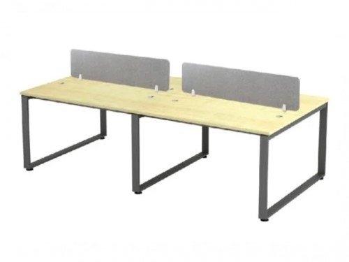 Office Workstation Table Cluster Of 4 Seater | Office Cubicle | Office Partition | SQ-SERIES Bukit Tinggi IPSQ-4