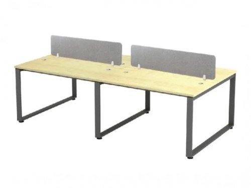 Office Workstation Table Cluster Of 4 Seater | Office Cubicle | Office Partition | SQ-SERIES Bukit T