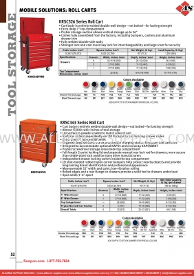 SNAP-ON Mobile Solutions: Roll Carts