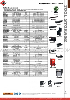 SNAP-ON Accessories: Workcenter
