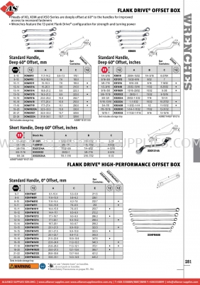 SNAP-ON Flank Drive® Offset Box / Flank Drive® High-performance Offset Box