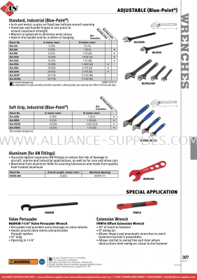 SNAP-ON Adjustable (Blue-point®) / Special Application
