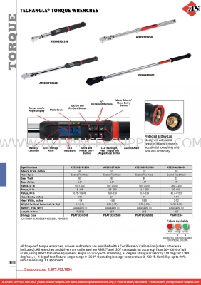 SNAP-ON Techangle® Torque Wrenches