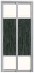 SD-8013 SD-8013 Toilet Aluminium Door Aluminium Door Choose Sample / Pattern Chart