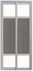 SD-8014 SD-8014 Toilet Aluminium Door Aluminium Door Choose Sample / Pattern Chart