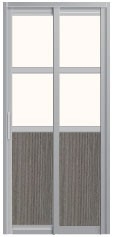 SD-8044 SD-8044 Toilet Aluminium Door Aluminium Door Choose Sample / Pattern Chart