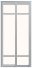 SD-8042 SD-8042 Toilet Aluminium Door Aluminium Door Choose Sample / Pattern Chart