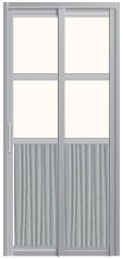 SD-8047 SD-8047 Toilet Aluminium Door Aluminium Door Choose Sample / Pattern Chart