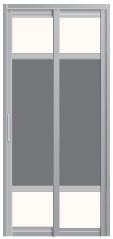 SD-8035 SD-8035 Toilet Aluminium Door Aluminium Door Choose Sample / Pattern Chart