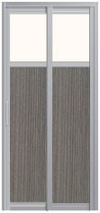 SD-8019 SD-8019 Toilet Aluminium Door Aluminium Door Choose Sample / Pattern Chart