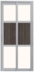 SD-8018 SD-8018 Toilet Aluminium Door Aluminium Door Choose Sample / Pattern Chart