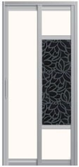 SD-8058 SD-8058 Toilet Aluminium Door Aluminium Door Choose Sample / Pattern Chart