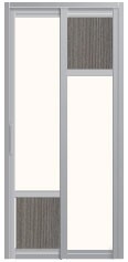SD-8054 SD-8054 Toilet Aluminium Door Aluminium Door Choose Sample / Pattern Chart