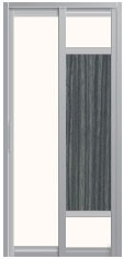 SD-8059 SD-8059 Toilet Aluminium Door Aluminium Door Choose Sample / Pattern Chart