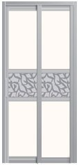 SD-8026 SD-8026 Toilet Aluminium Door Aluminium Door Choose Sample / Pattern Chart