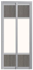 SD-8034 SD-8034 Toilet Aluminium Door Aluminium Door Choose Sample / Pattern Chart
