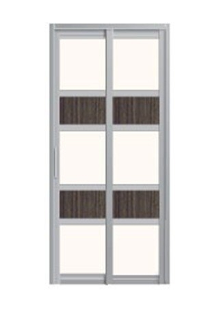 SD-8076 SD-8076 Toilet Aluminium Door Aluminium Door Choose Sample / Pattern Chart