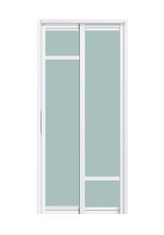 SD-8087 SD-8087 Toilet Aluminium Door Aluminium Door Choose Sample / Pattern Chart