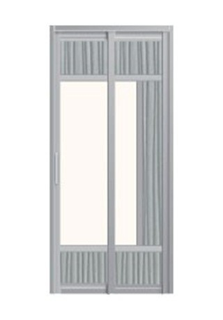 SD-8107 SD-8107 Toilet Aluminium Door Aluminium Door Choose Sample / Pattern Chart