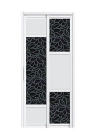 SD-8099 SD-8099 Toilet Aluminium Door Aluminium Door Choose Sample / Pattern Chart