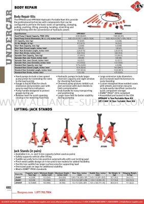 SNAP-ON Body Repair / Lifting: Jack Stands