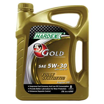 HARDEX SN GOLD FULLY SYNTHETIC ENGINE OIL SERIES SAE 5W-30
