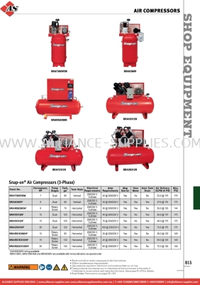 SNAP-ON Air Compressors