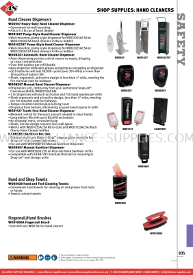 SNAP-ON Shop Supplies: Hand Cleaners