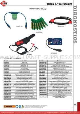 SNAP-ON TRITON-D10™ Accessories