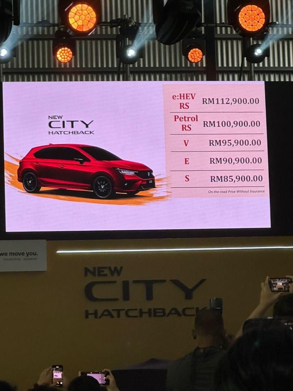 Harga berate Honda City Hatchback facelift ???