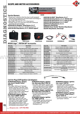 SNAP-ON Scope And Meter Accessories