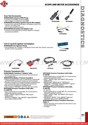 SNAP-ON Scope And Meter Accessories