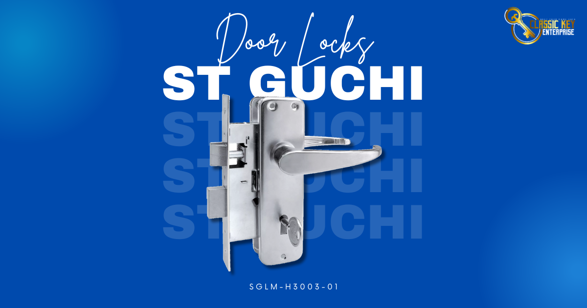 Enhance Your Security with the St Guchi Mortise Lockset SGLM-H3003-01