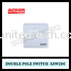 Original Acson Double Pole Aircond Switch ASW20C Hardware Items and Tools
