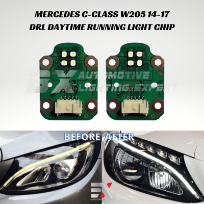 Mercedes C-Class W205 14-17 - Drl Daylight Running Light Chip