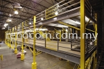 Metal mezzanine floor factory in klang valley
