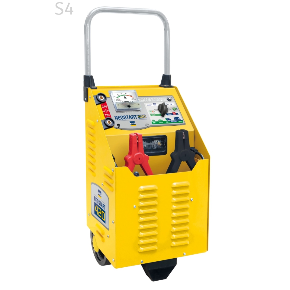 GYS (FRANCE) NEOSTART 420 | 12V/24V DC LEAD-ACID BATTERY CHARGER/STARTER