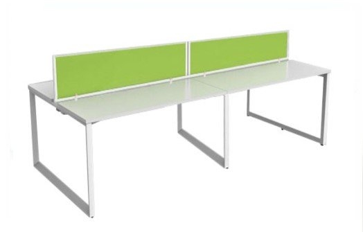 Office Workstation Table Cluster Of 4 Seater | Office Workstation Office Panel | Office Divider | S 