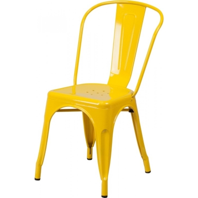 Tolix Stackable Chair with chair back