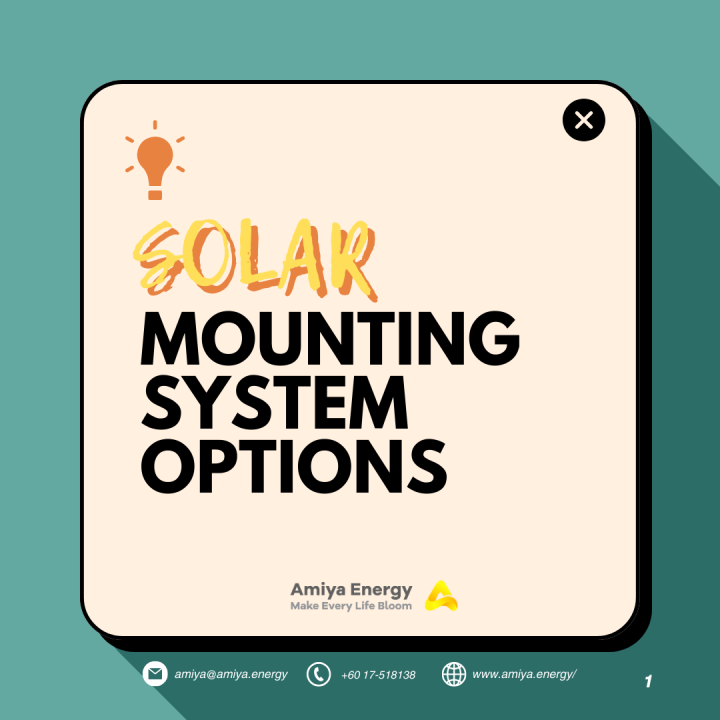 Solar Mounting System Options