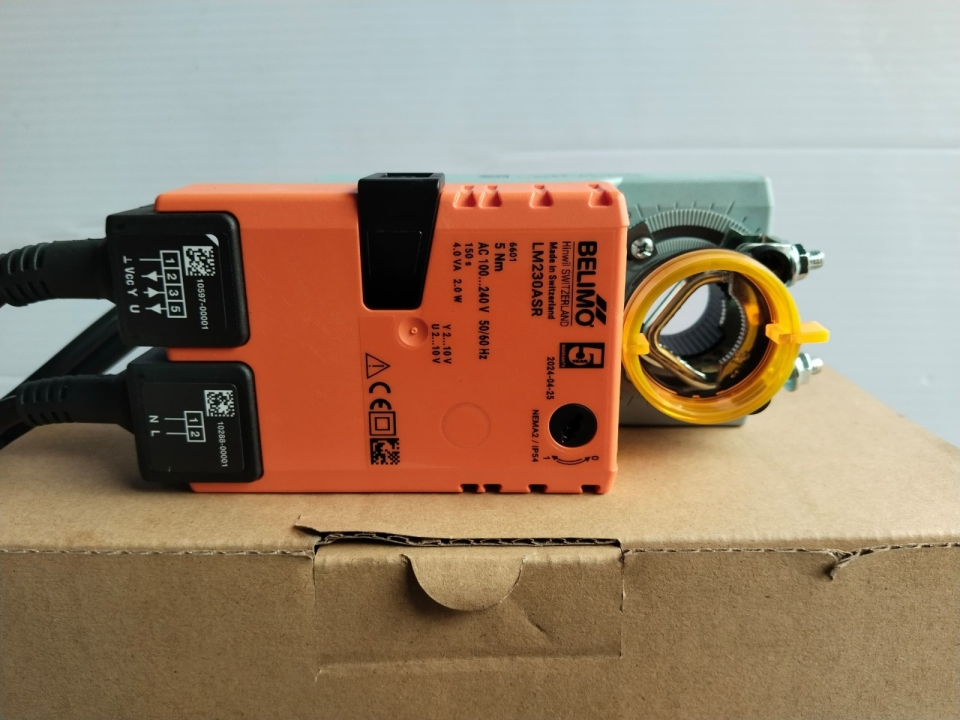 BELIMO LM230ASR MODULATING DAMPER ACTUATOR 5NM, AC 100...240 V, 50/60HZ